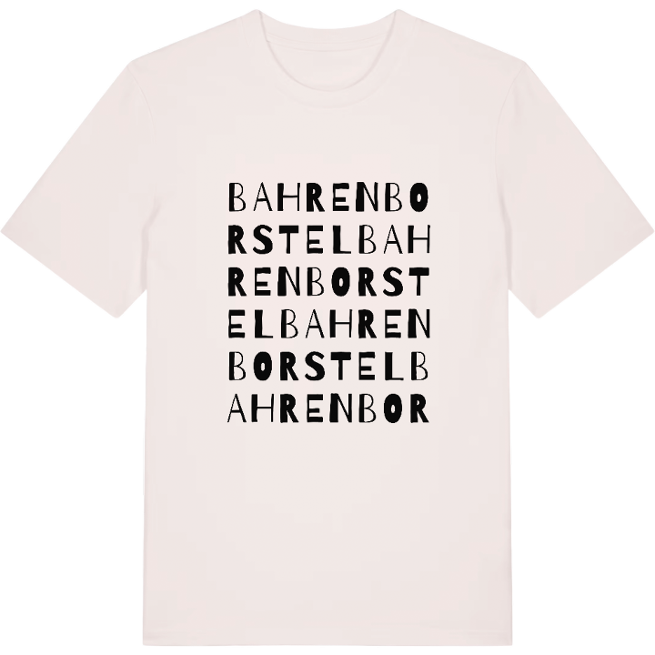 Bahrenborstel ordlek t-shirt – t-shirt från PinShirt