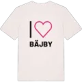 Jag älskar Bäjby t-shirt stort tryck