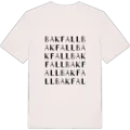 Bakfall ordlek t-shirt