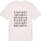 Bakfall ordlek t-shirt
