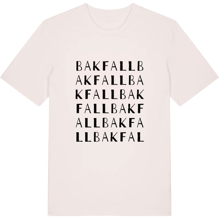 Bakfall ordlek t-shirt – t-shirt från PinShirt