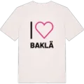 Jag älskar Baklä t-shirt stort tryck