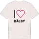 Jag älskar Bälby t-shirt stort tryck