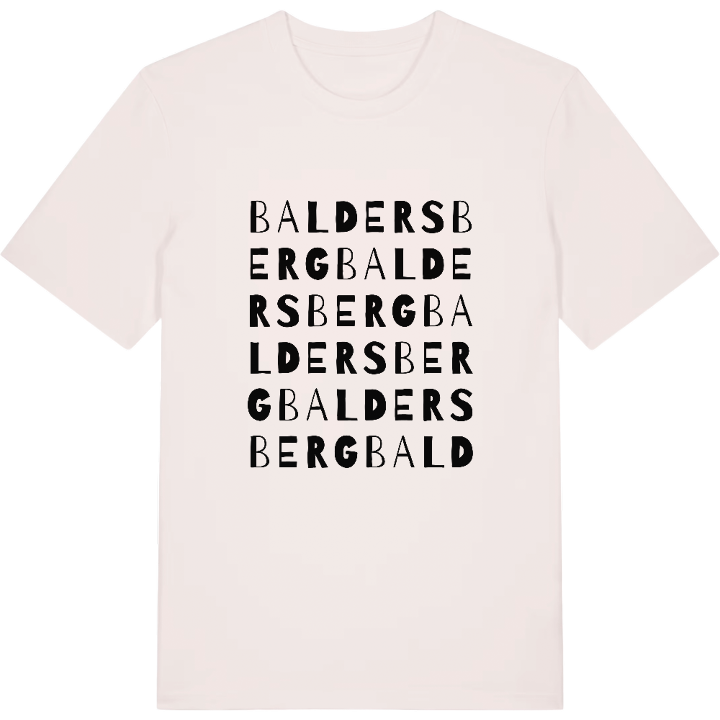 Baldersberg ordlek t-shirt – t-shirt från PinShirt