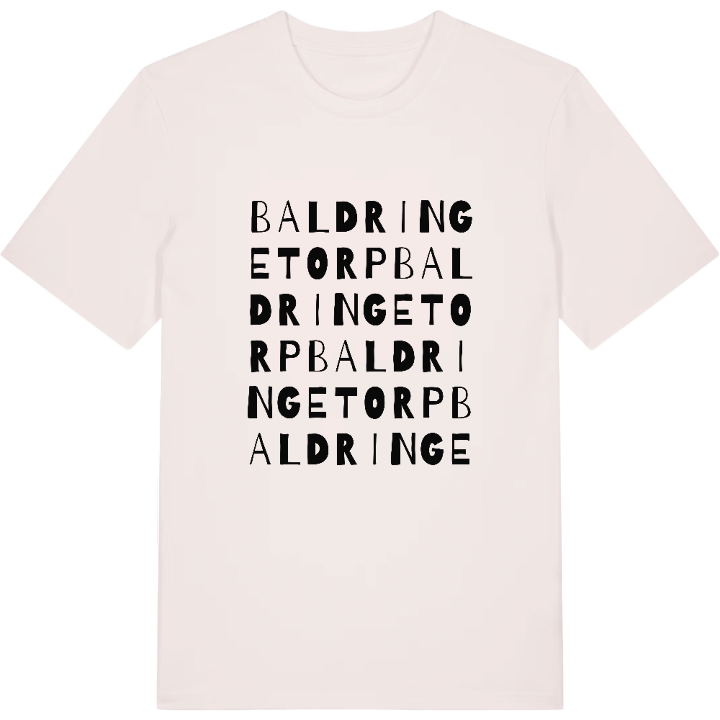 Baldringetorp ordlek t-shirt – t-shirt från PinShirt