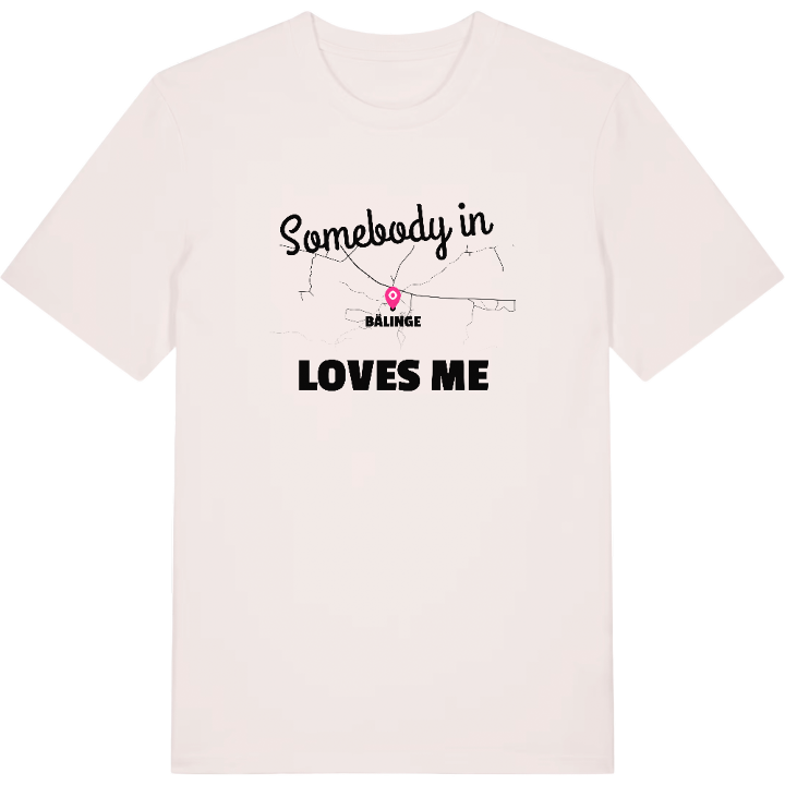 Någon i Bälinge älskar mig t-shirt – t-shirt från PinShirt