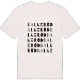 Balkeröd ordlek t-shirt