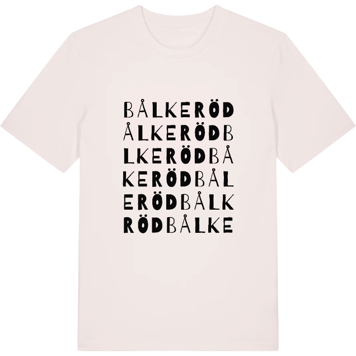 Bålkeröd ordlek t-shirt – t-shirt från PinShirt