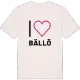 Jag älskar Bällö t-shirt stort tryck