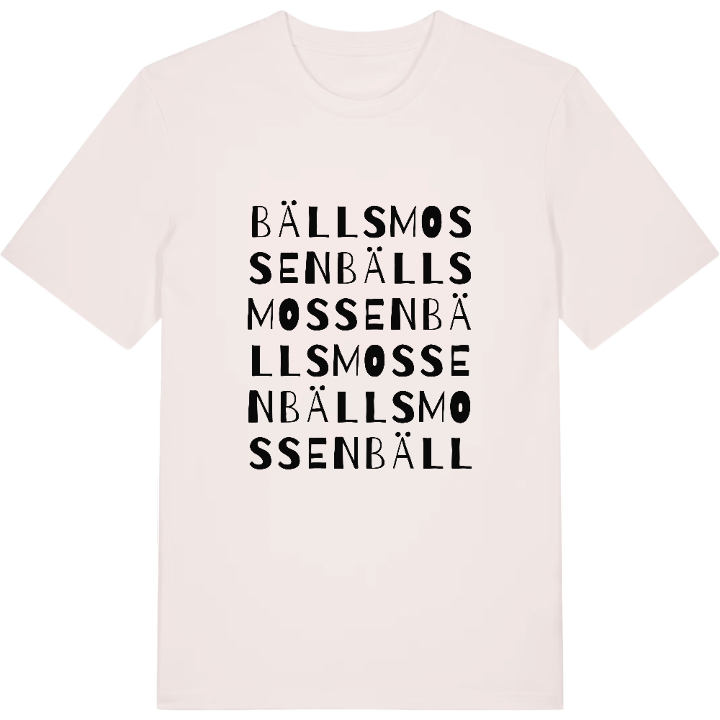 Bällsmossen ordlek t-shirt – t-shirt från PinShirt