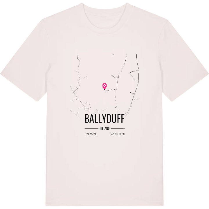 Ballyduff karta t-shirt – t-shirt från PinShirt