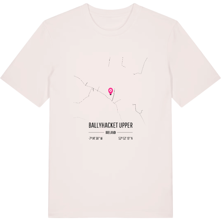 Ballyhacket Upper karta t-shirt – t-shirt från PinShirt