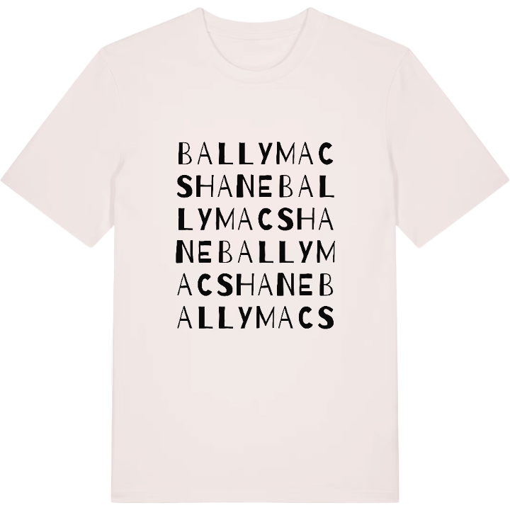 Ballymacshane ordlek t-shirt – t-shirt från PinShirt