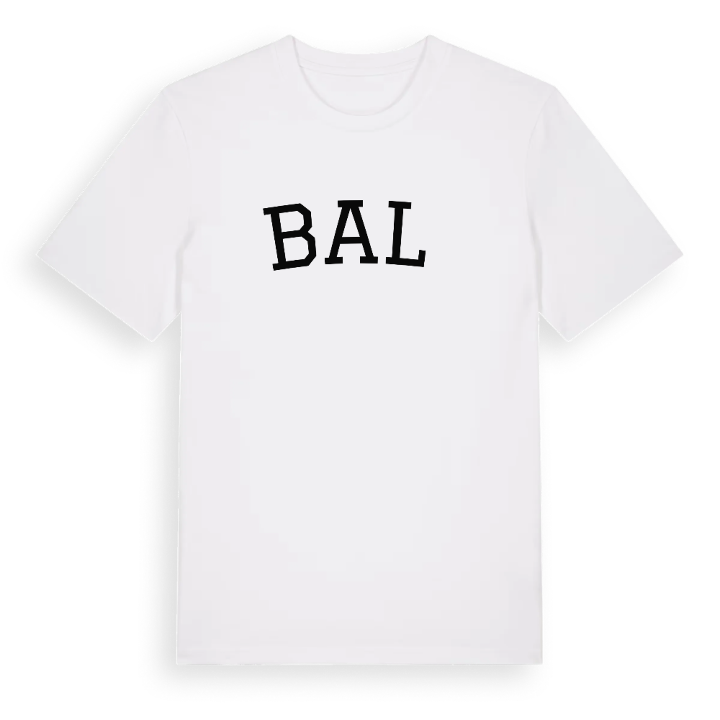 Balș böjd t-shirt – t-shirt från PinShirt