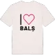 Jag älskar Balș t-shirt stort tryck