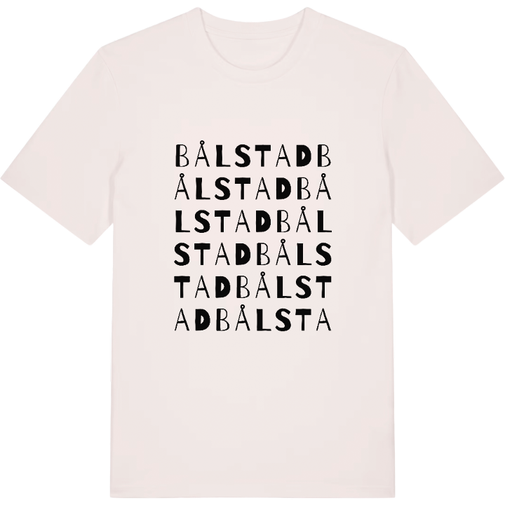 Bålstad ordlek t-shirt – t-shirt från PinShirt