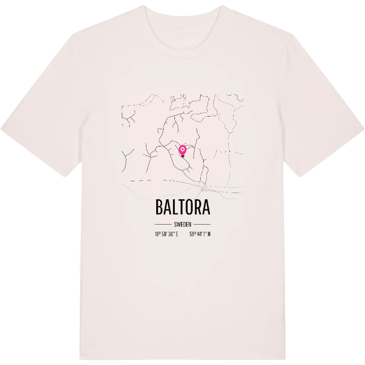 Baltora karta t-shirt – t-shirt från PinShirt