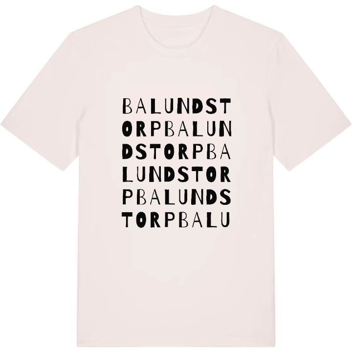 Balundstorp ordlek t-shirt – t-shirt från PinShirt