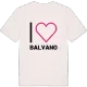 Jag älskar Balvano t-shirt stort tryck
