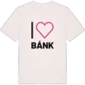 Jag älskar Bánk t-shirt stort tryck