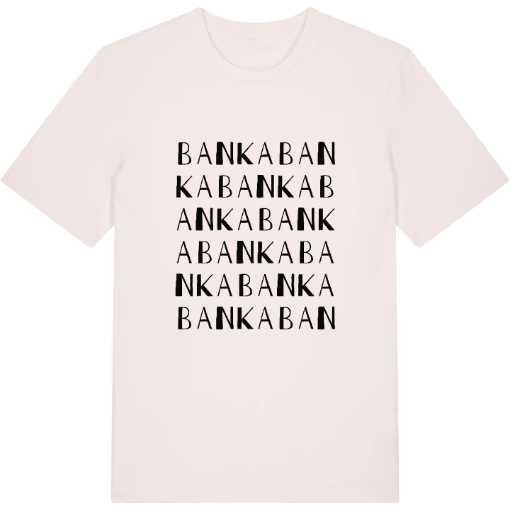 Banka ordlek t-shirt – t-shirt från PinShirt