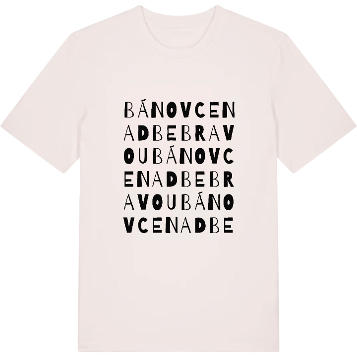 Bánovce nad Bebravou ordlek t-shirt – t-shirt från PinShirt