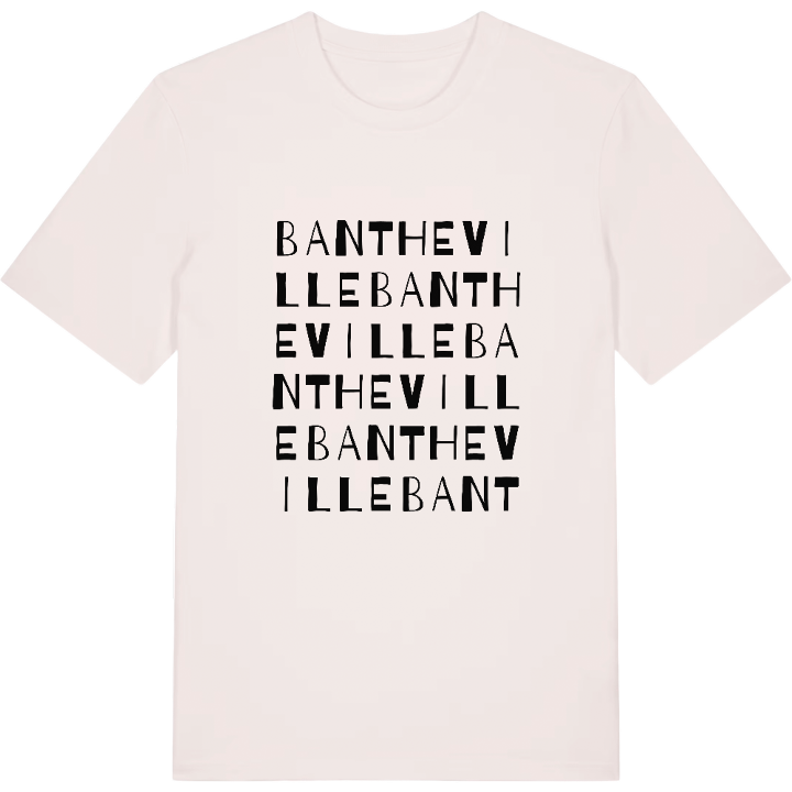 Bantheville ordlek t-shirt – t-shirt från PinShirt