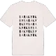 Bara kyrkby ordlek t-shirt