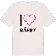 Jag älskar Bärby t-shirt stort tryck