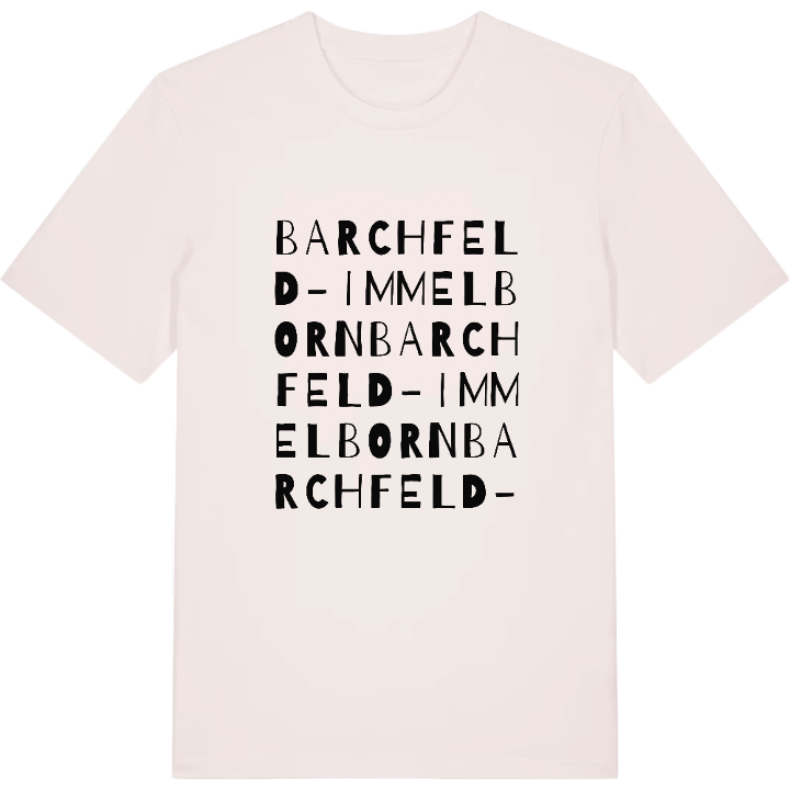 Barchfeld-Immelborn ordlek t-shirt – t-shirt från PinShirt