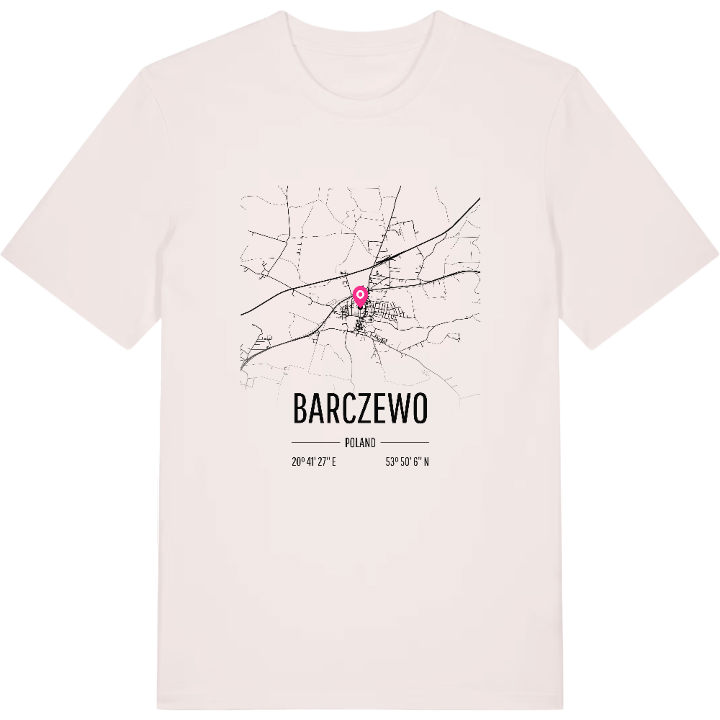 Barczewo karta t-shirt – t-shirt från PinShirt