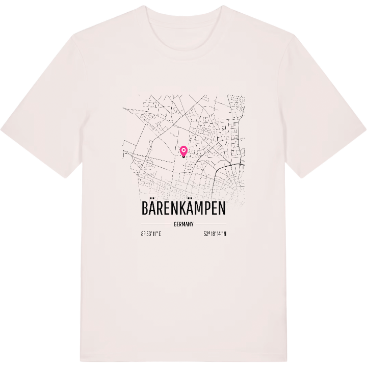 Bärenkämpen karta t-shirt – t-shirt från PinShirt