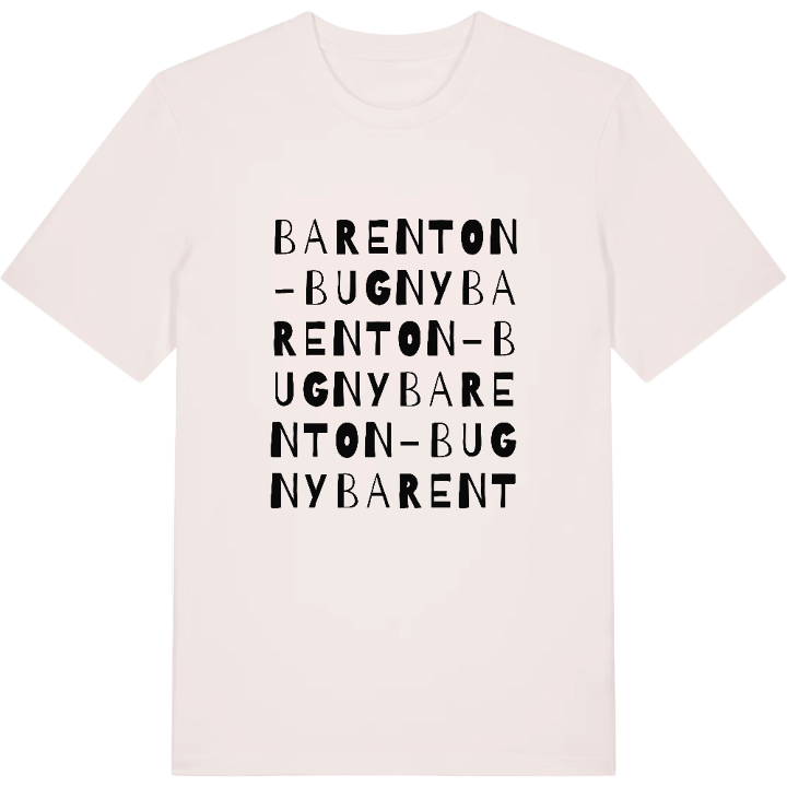 Barenton-Bugny ordlek t-shirt – t-shirt från PinShirt