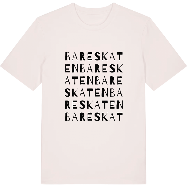 Bareskaten ordlek t-shirt – t-shirt från PinShirt