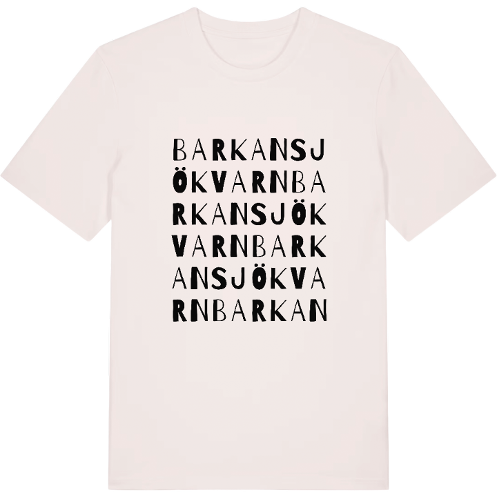 Barkansjö kvarn ordlek t-shirt – t-shirt från PinShirt