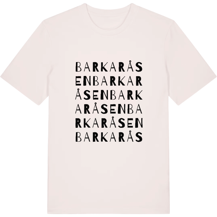 Barkaråsen ordlek t-shirt – t-shirt från PinShirt