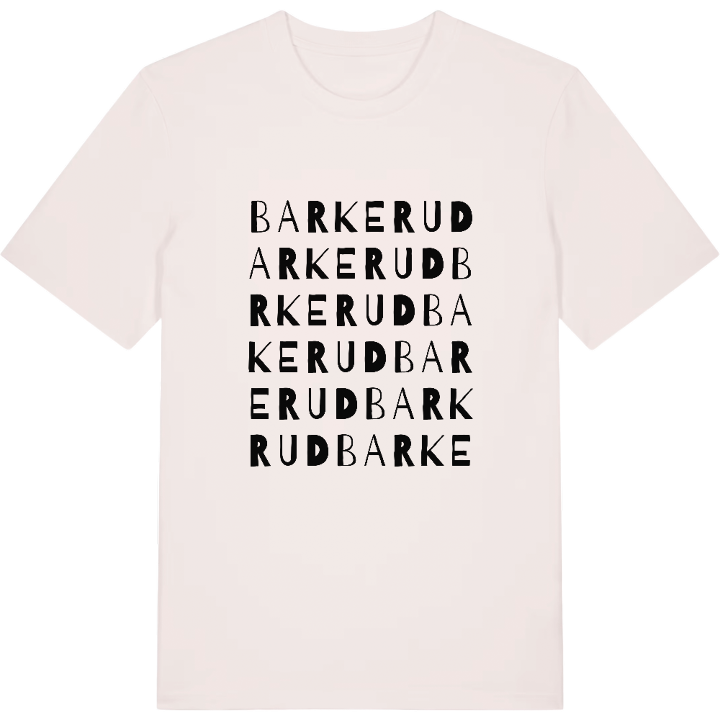 Barkerud ordlek t-shirt – t-shirt från PinShirt