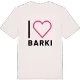 Jag älskar Barki t-shirt stort tryck