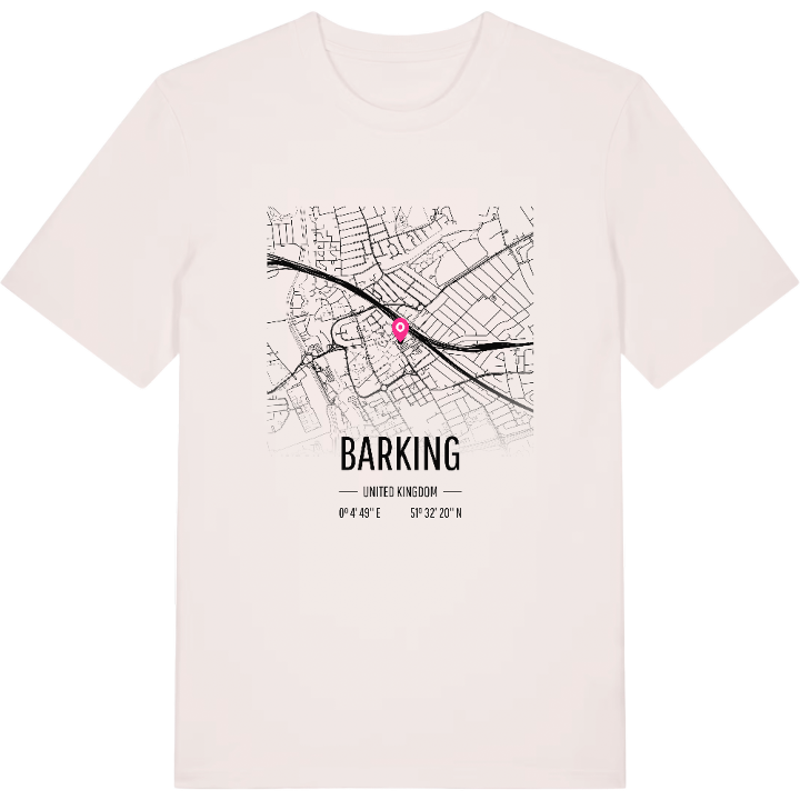 Barking karta t-shirt – t-shirt från PinShirt