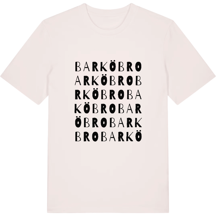 Barköbro ordlek t-shirt – t-shirt från PinShirt