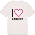Jag älskar Barlest t-shirt stort tryck