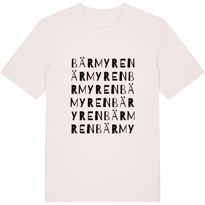 Bärmyren ordlek t-shirt – t-shirt från PinShirt