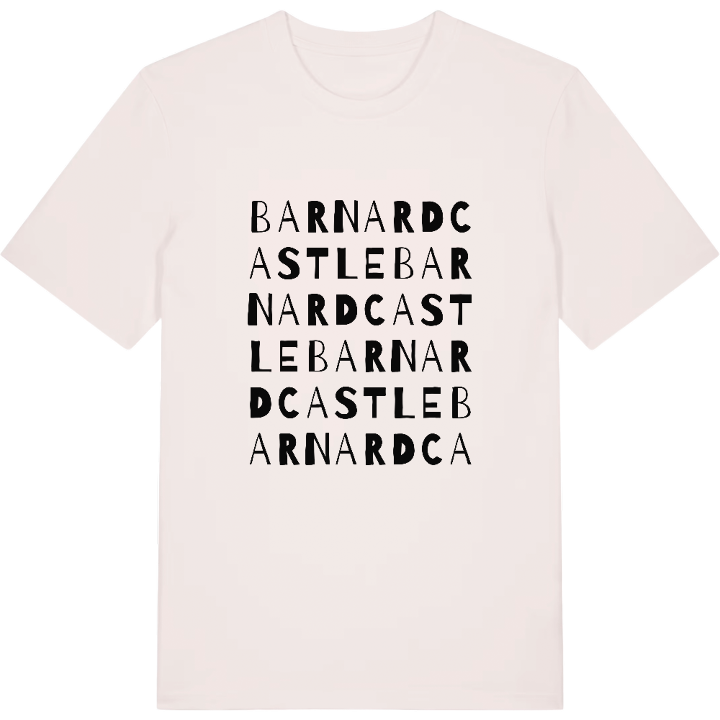 Barnard Castle ordlek t-shirt – t-shirt från PinShirt