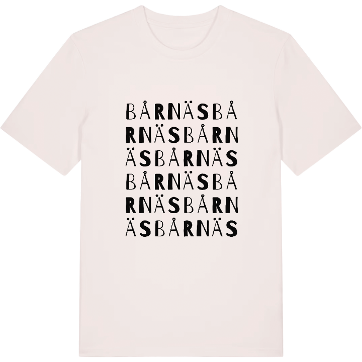 Bårnäs ordlek t-shirt – t-shirt från PinShirt