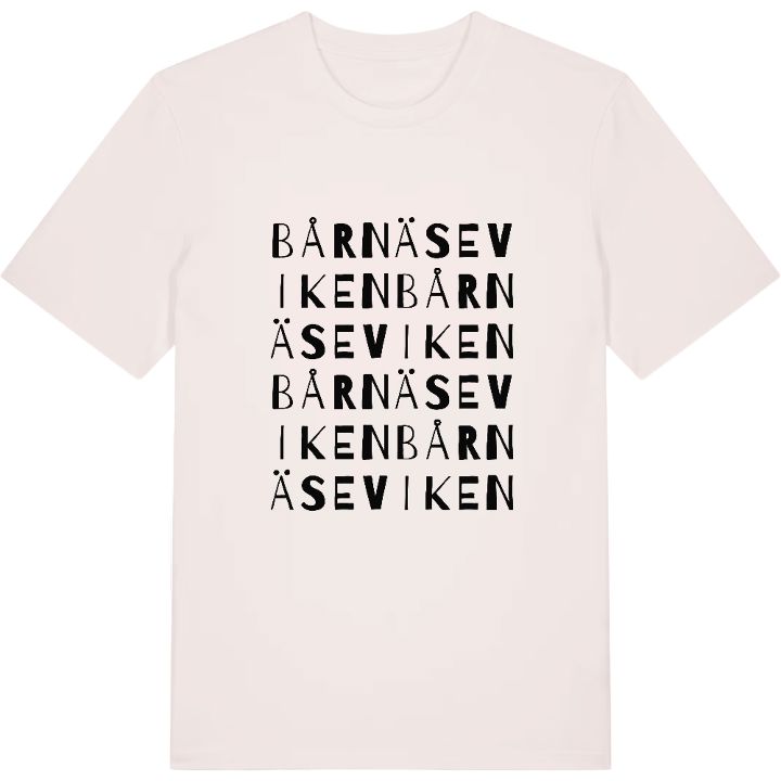 Bårnäseviken ordlek t-shirt – t-shirt från PinShirt