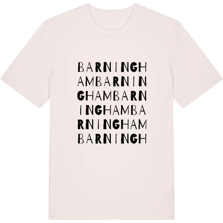 Barningham ordlek t-shirt – t-shirt från PinShirt