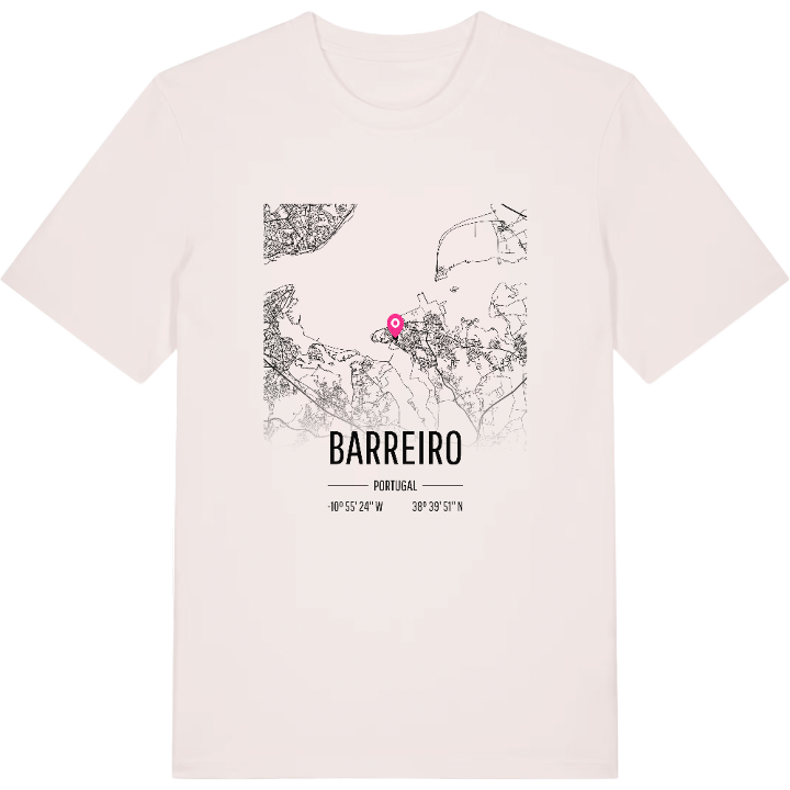 Barreiro karta t-shirt – t-shirt från PinShirt