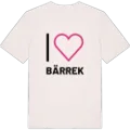 Jag älskar Bärrek t-shirt stort tryck