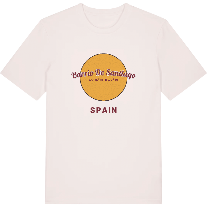Barrio de Santiago cirkel t-shirt – t-shirt från PinShirt