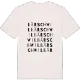 Bärschwil ordlek t-shirt